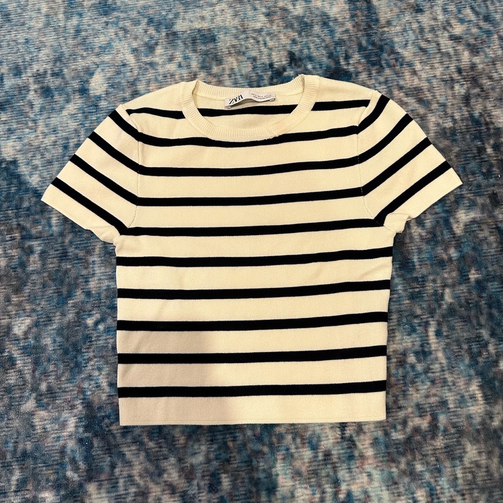 Striped Zara Sweater Tee